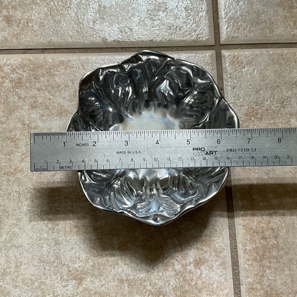 Holland Boone Pewter Lettuce Bowl - Picture 4 of 4